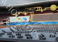 κυψελωτή επιτροπή αργιλίου πάχους 12mm 24mm για το ολυμπιακό αθλητικό κέντρο